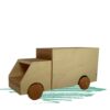 בניית משאית צעצוע לילדים מעץ